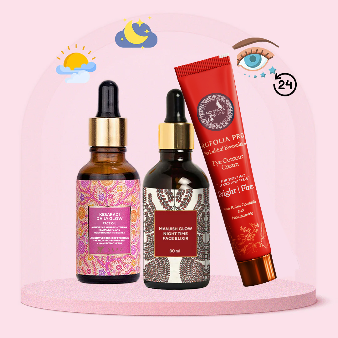 Ronda El Reloj Trío AM-PM - Cuidado facial y de la zona ocular las 24 horas