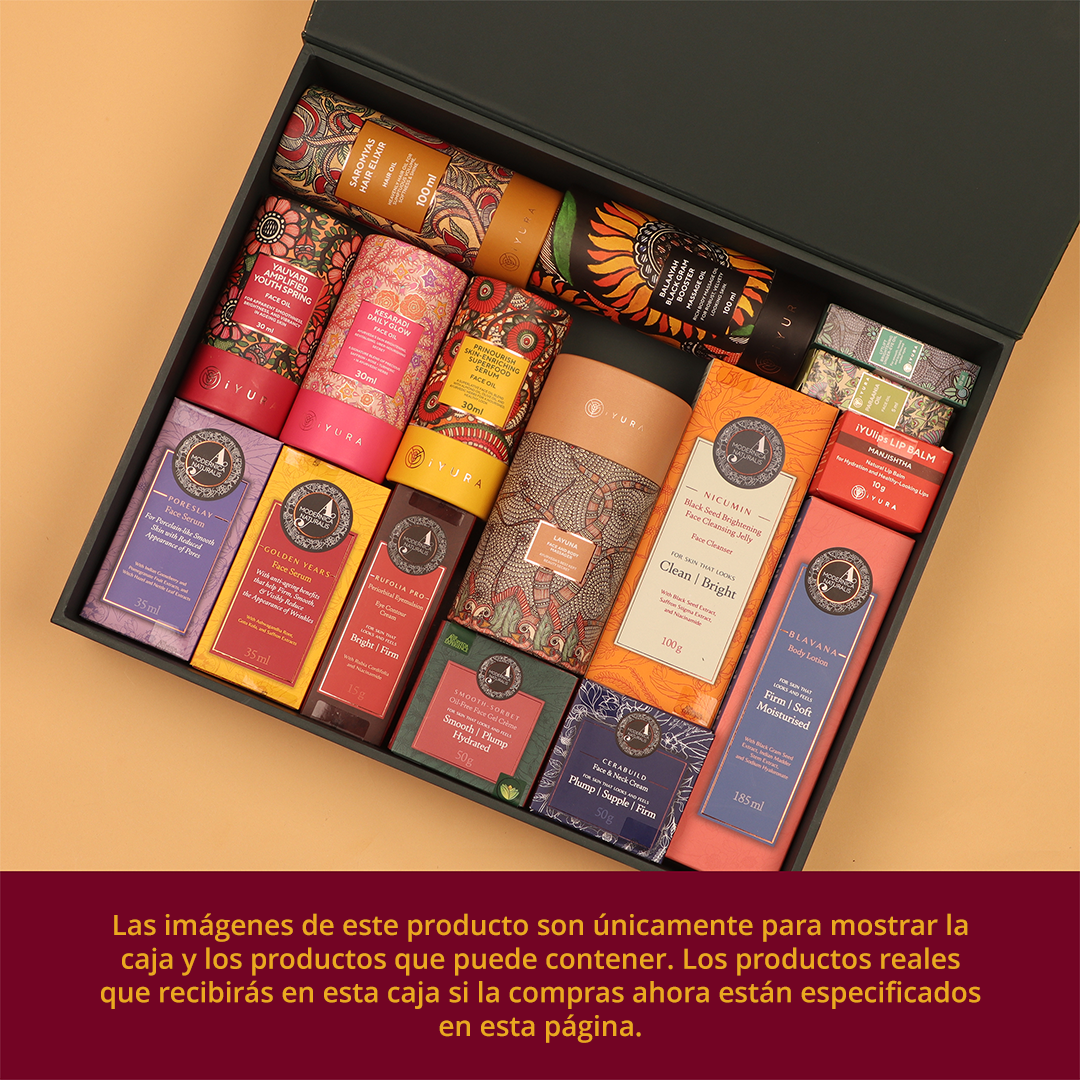 The Ayurveda Experience Treasure Box - 16 superventas de siempre en una caja de lujo hecha a medida | Súper Ahorro