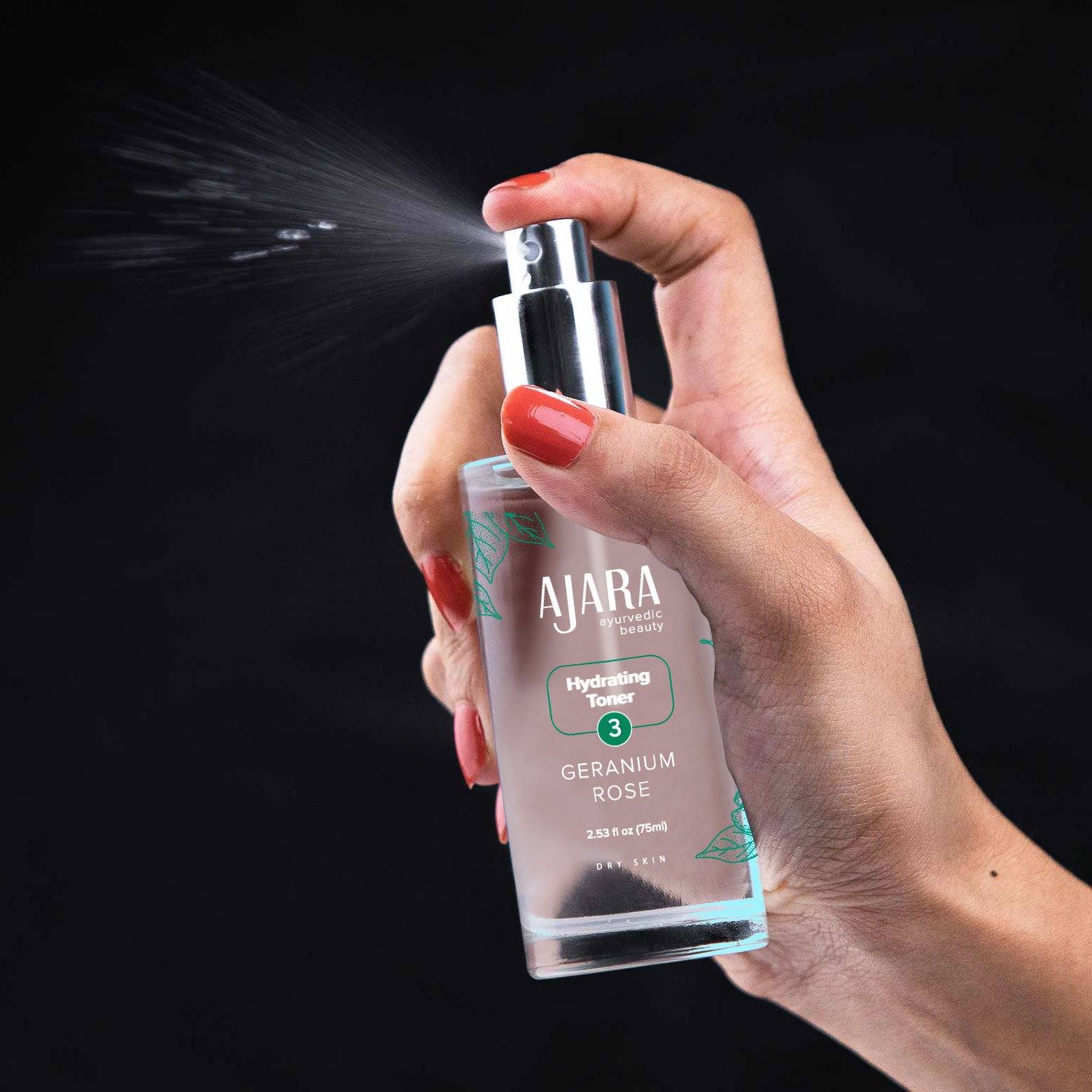 Rocío de Brisa Ajara –Tóner Hidratante de Geranio y Rosa