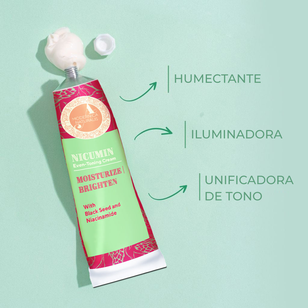 Dúo de luminosidad: Rufolia Pro Emulsión Periorbital para los ojos y Nicumin Crema de tono uniforme