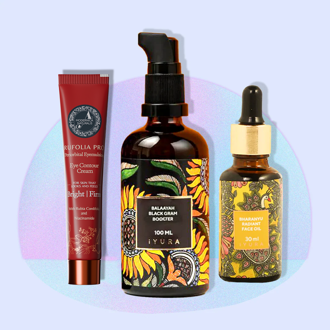 Conjunto de Mejora de la Complexión en 3 Pasos - para una Piel Radiante y con un Brillo Interior de la Cabeza a los Pies