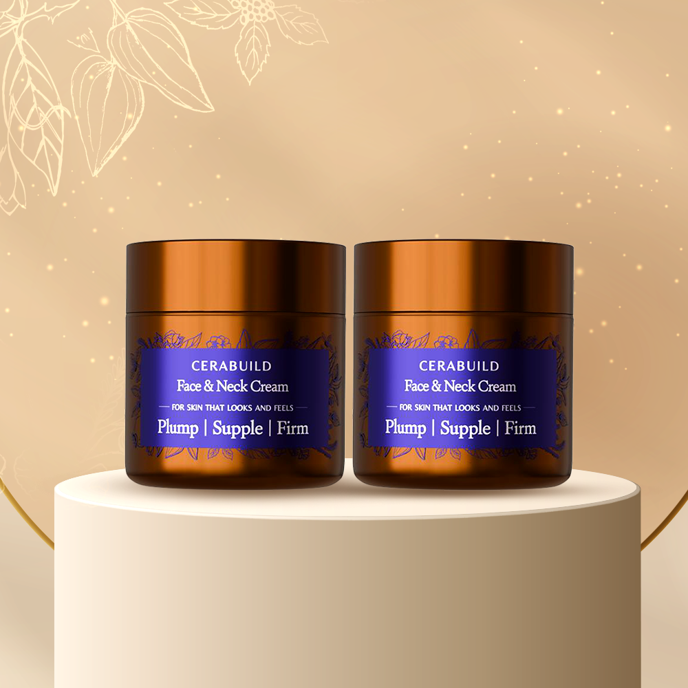 Cerabuild Face and Neck Cream - Restore and Protect Your Skin's Lost Moisture with Phyto-Ceramides PO2