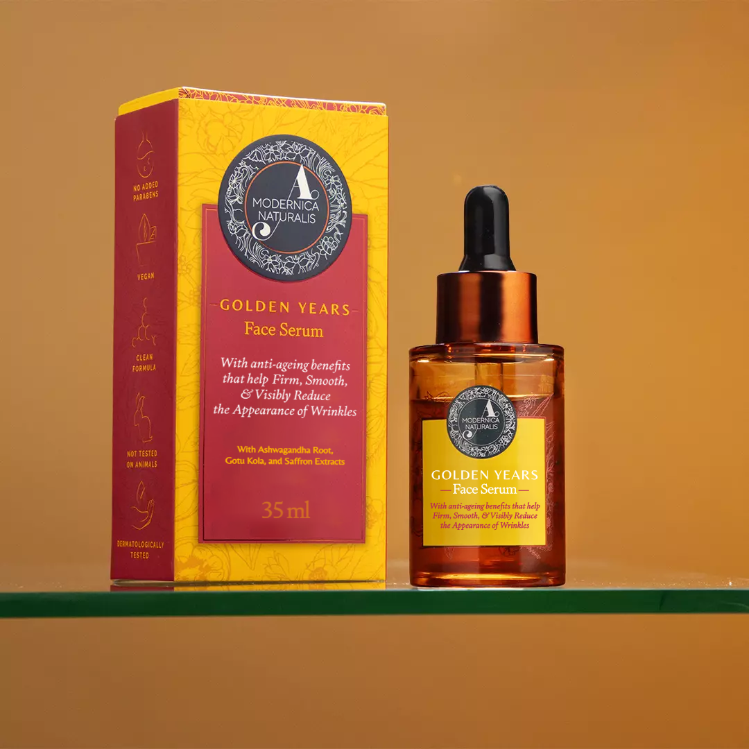 Sérum facial Golden Years para las manchas de la edad, un cutis claro y una piel tersa y sin arrugas