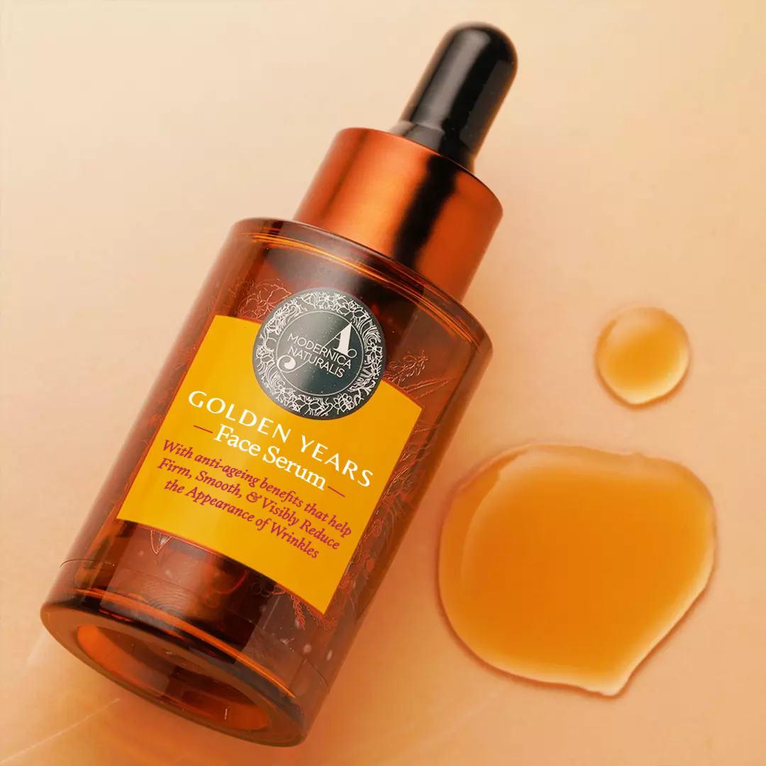 Sérum facial Golden Years para las manchas de la edad, un cutis claro y una piel tersa y sin arrugas