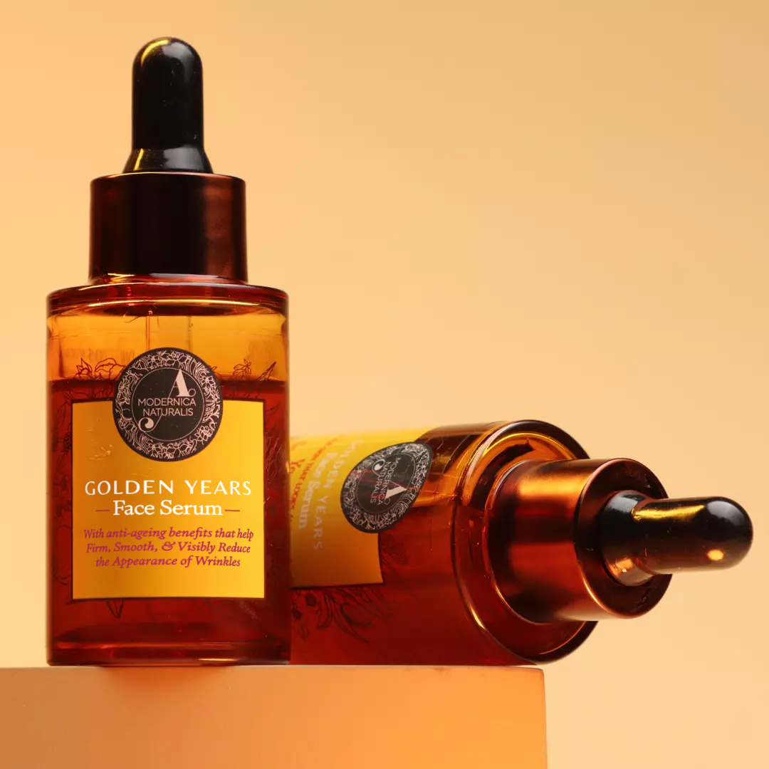 Sérum facial Golden Years para las manchas de la edad, un cutis claro y una piel tersa y sin arrugas