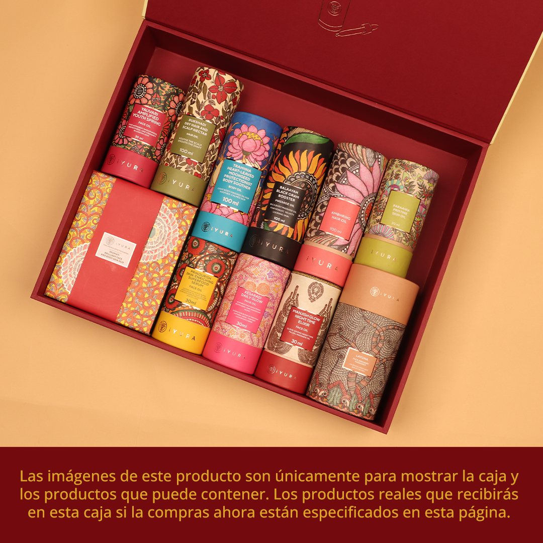 The iYURA Vault - 12 Productos iYURA Premium en un Cofre de Coleccionista