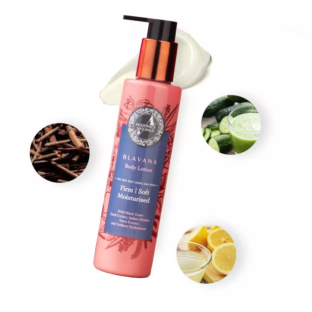 Loción corporal Blavana - Hidrata, suaviza y reafirma la piel seca, envejecida y con pliegues - Fórmula revolucionaria con gramo negro - La mejor loción corporal para la piel madura del cuerpo - Con ingredientes clínicamente probados