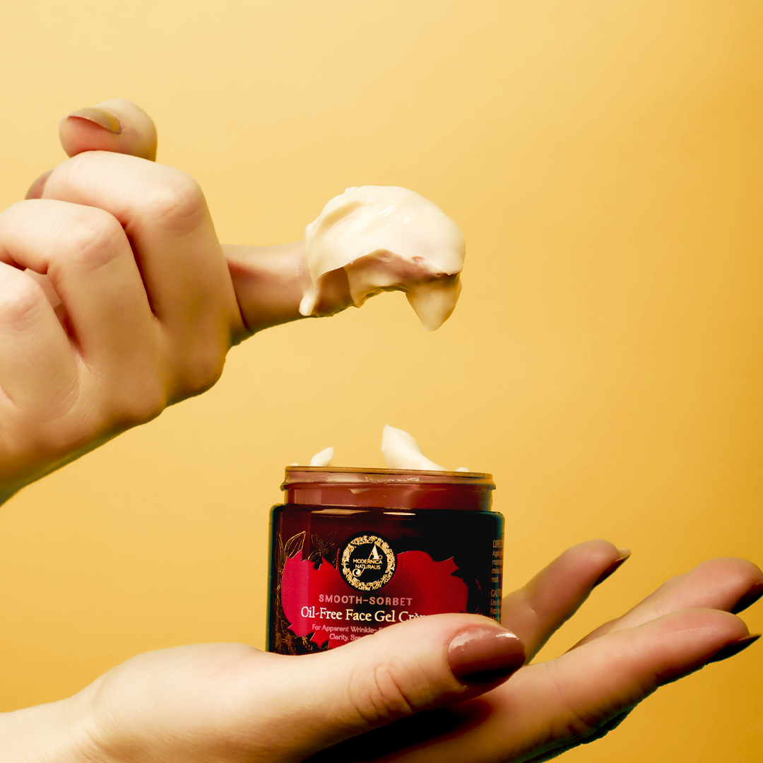 Smooth-Sorbet | Gel facial textura crema, sin aceite | Consigue efecto aparente rellenador de arrugas, claridad, suavidad e hidratación