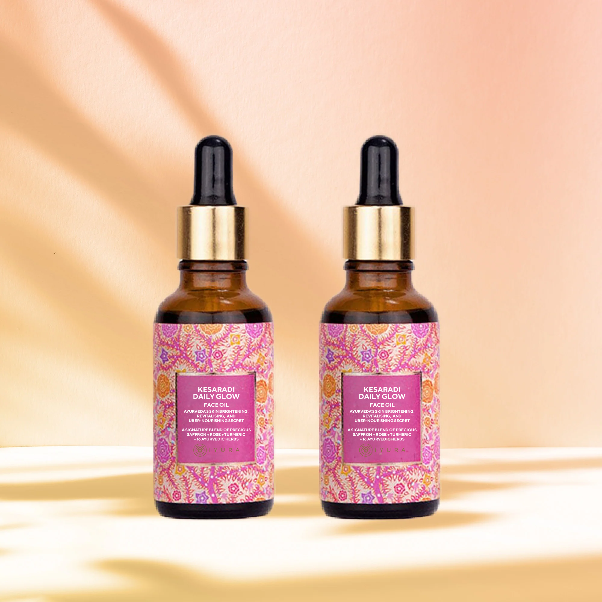 Aceite facial Kesaradi- Paquete de 2