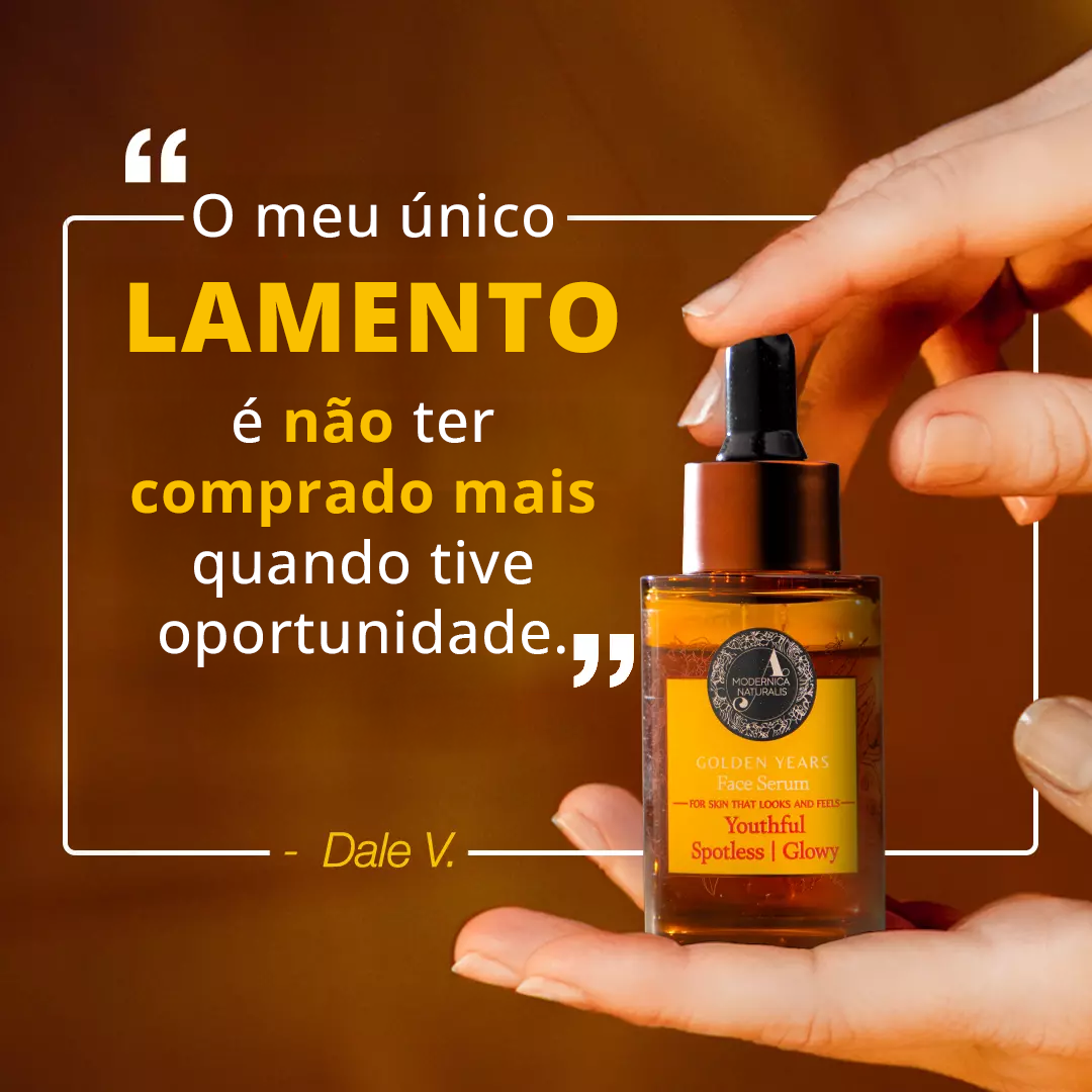 Sérum facial Golden Years Portuguese Image Dummy