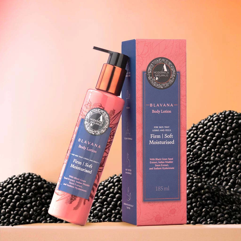 Loción corporal Blavana - Hidrata, suaviza y reafirma la piel seca, envejecida y con pliegues - Fórmula revolucionaria con gramo negro - La mejor loción corporal para la piel madura del cuerpo - Con ingredientes clínicamente probados
