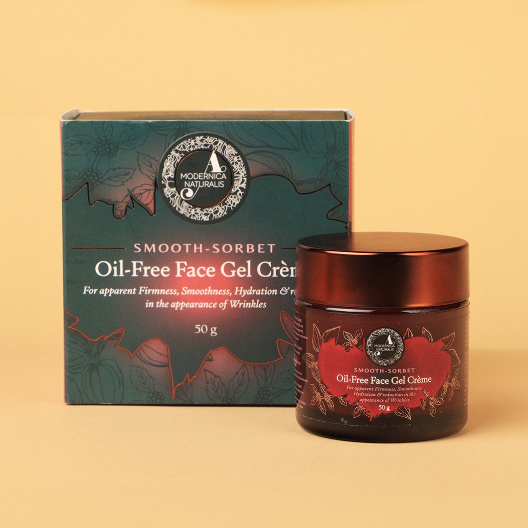Smooth-Sorbet | Gel facial textura crema, sin aceite | Consigue efecto aparente rellenador de arrugas, claridad, suavidad e hidratación | paquete de 2