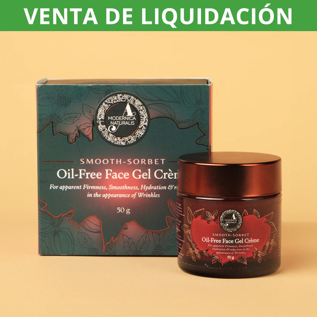 Smooth-Sorbet | Gel facial textura crema, sin aceite ⚡