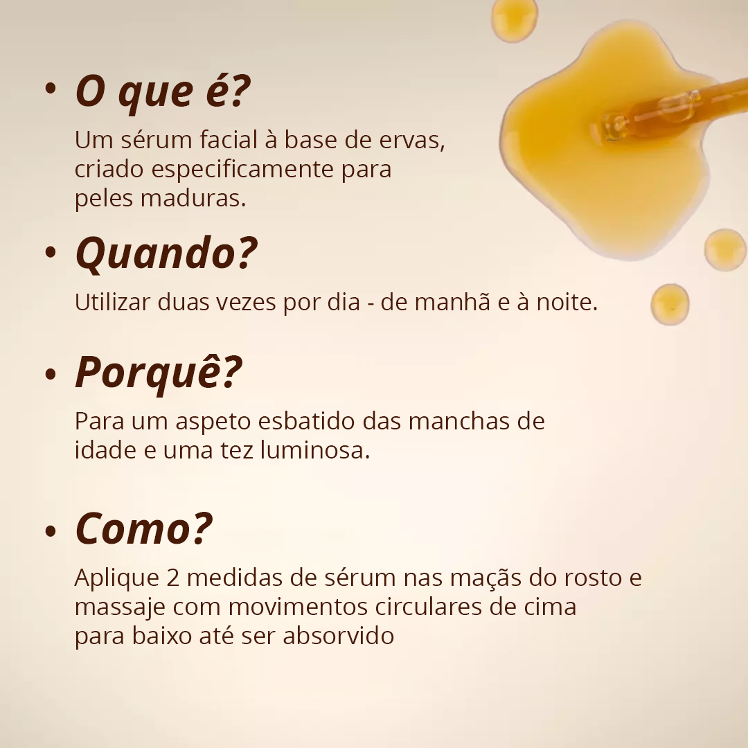 Sérum facial Golden Years Portuguese Image Dummy
