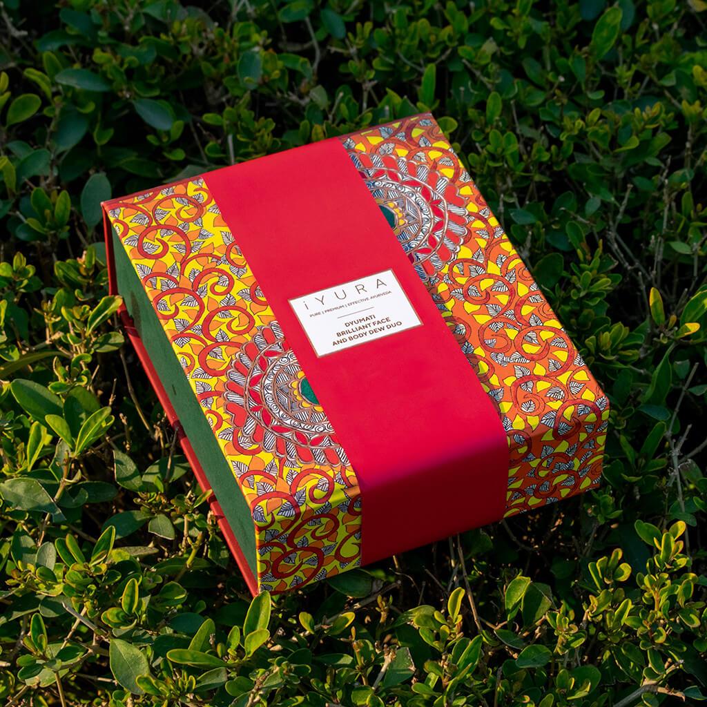 Dyumati Brilliant Face and Body Dew Duo- The Awakened Soul Blend & The Illuminated Heart Blend