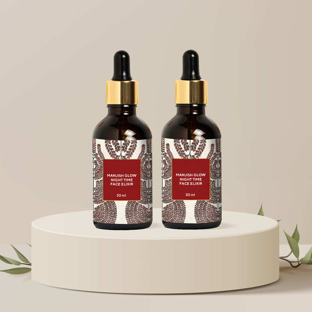 Elixir iluminador nocturno Manjish - paquete de dos (2)