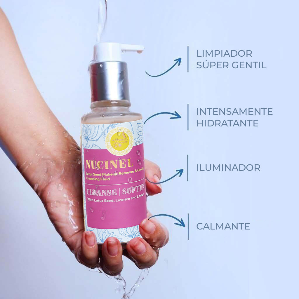 Dúo Clean & Glow: Desmaquillante Nucinel y Emulsión Ocular Periorbital Rufolia